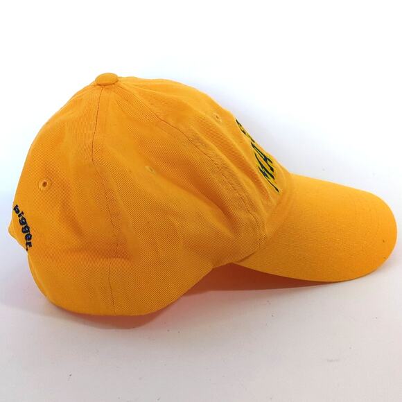 Marquette University Baseball Cap Mens Yellow Adjustable Hook & Loop Falcon - Picture 4 of 5